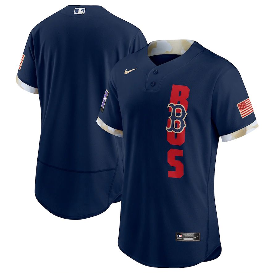 Men Boston Red Sox Blue 2021 All Star Elite Nike MLB Jersey->boston red sox->MLB Jersey